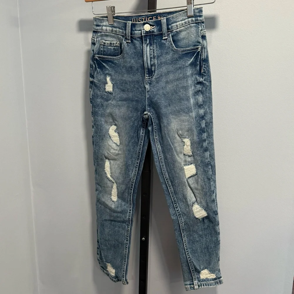 Justice Distressed Jeans, size 14